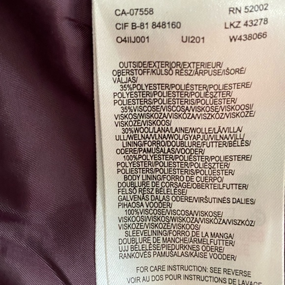 Mexx Baby Girls Soft Wool Blend Camel Riding Blazer 12-18 months VGUC - Picture 5 of 6